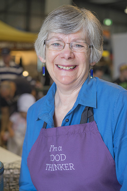 Allison Reynolds at the Adelaide Farmers Market.