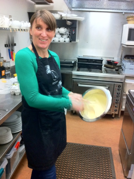 Charmaine whipping batter