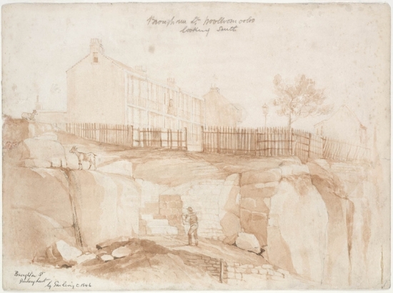 Broughton St Darlinghurst Frederick Garling c1846