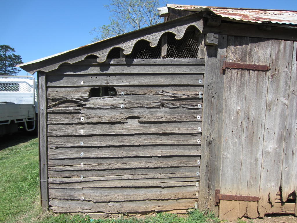 Side of the pigeon house at Rouse Hill