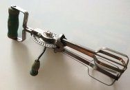 'Rapid' rotary egg beater, c1950s.