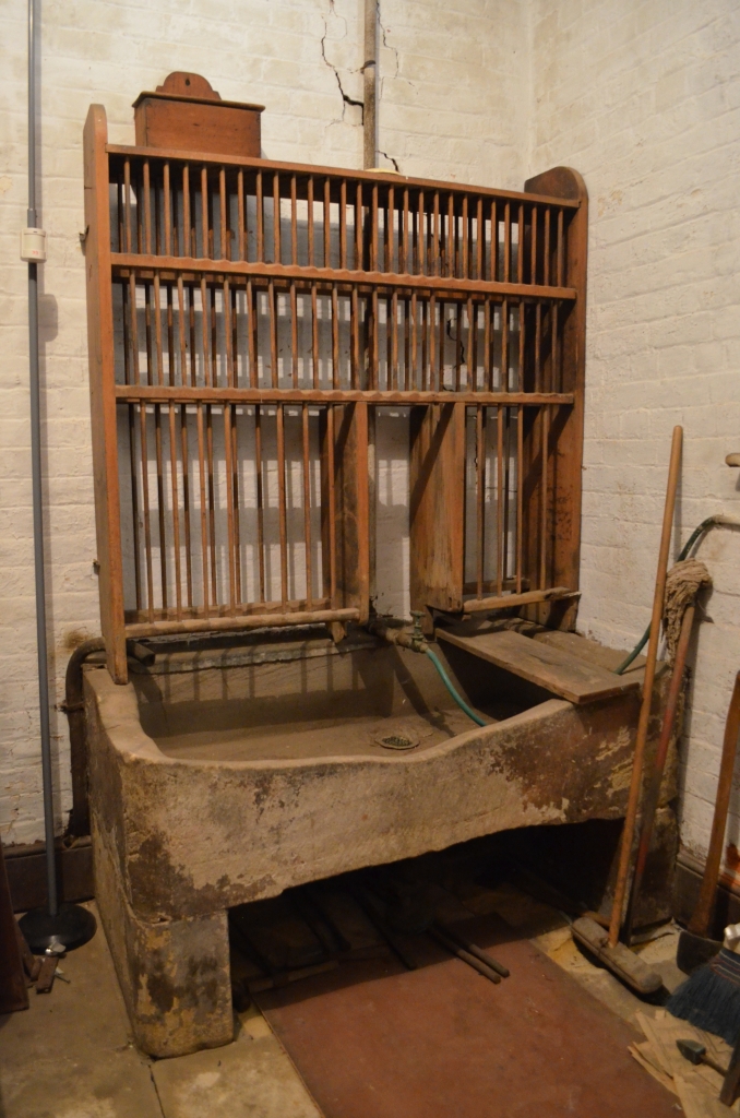 Stone scullery sink at Rouse Hill House