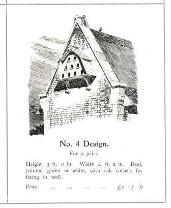 Pigeon cote design no 4