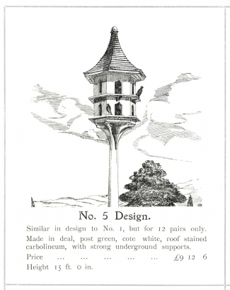 Pigeon cote design no 5