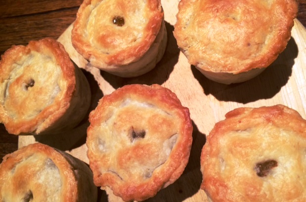 Suet crust pies