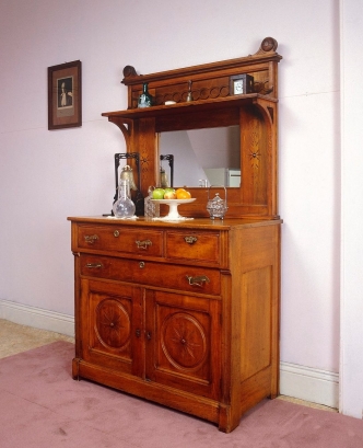 White oak sideboard at Meroogal